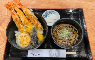 えび3本天丼＋ミニそば